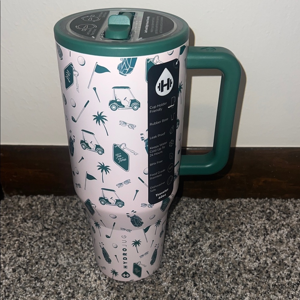 HydroJug x Anthropology Golf 40 oz traveler